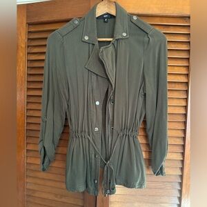 Army green military style jacket/top